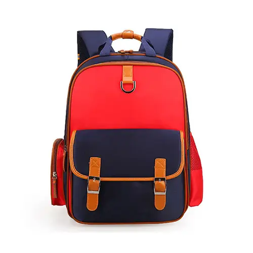  Stylish Multi-Compartment Backpack with Leather Accents and Custom Logo